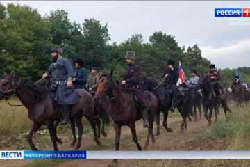 Празднование 100 летия КБР В Майском районе